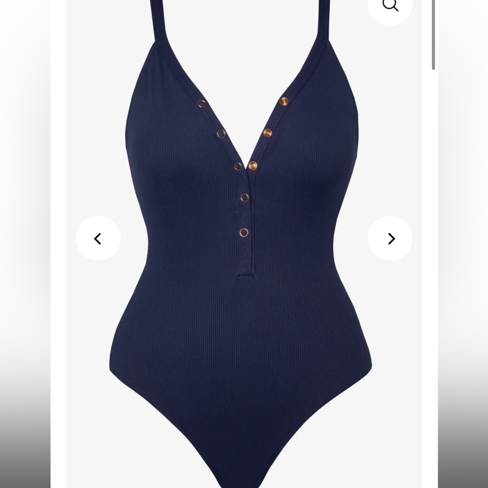 Robin Piccone Amy V Neck Swimsuit Size 8